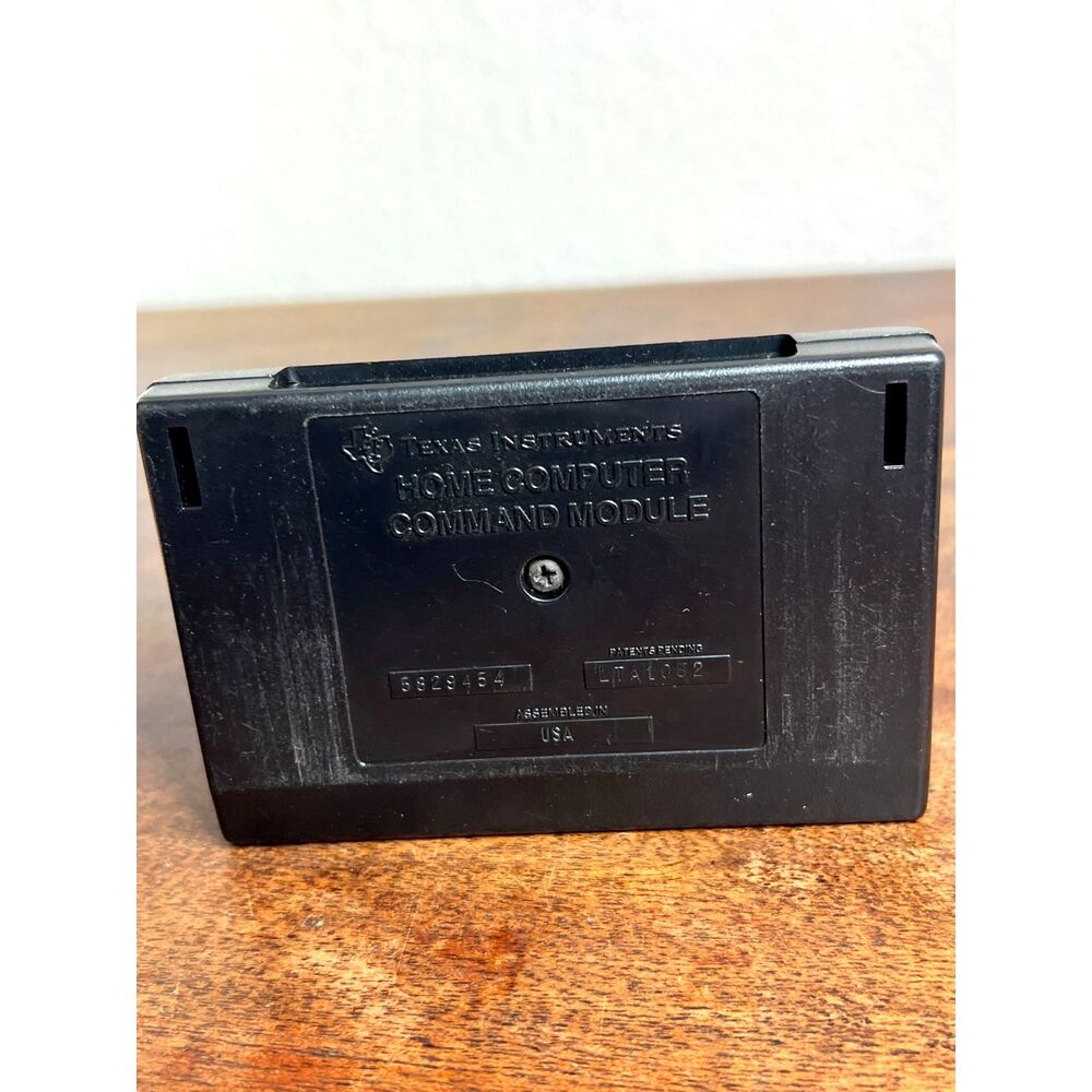 BlackJack and Poker Texas Instruments TI-99/4A Command Module PHM3033 VTG RARE - Picture 3 of 3